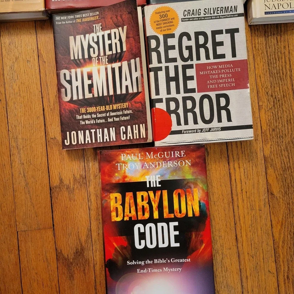 11 Book Lot Politics‎ Religion Counter Terrorism History Non Fiction USA Mystery